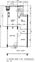 Blk 103 Bedok North Avenue 4 (Bedok), HDB 3 Rooms #142281922